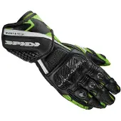 Spidi Carbo 5, gloves ,zwart/groen ,L