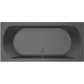 Beterbad Bad Xenz Lagoon 190x90x50 cm Ebony