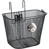 Dunlop Fietsmand | (22 liter, Afneembaar, Zwart)
