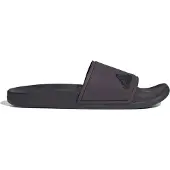 Adidas Adilette Comfort Elevated Slippers Zwart Donkerpaars
