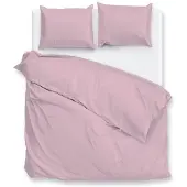 Zo! Home Dekbedovertrek Percalle Lilac Pink 100% Katoen-Perkal - 240 x 200/220 cm