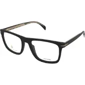 David Beckham Bril - - DB 7115 - Acetaat - Mat Zwart Goud - Maat 54/19/145