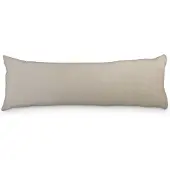 Beau Maison Velvet Body Pillow Kussensloop Zilver - 45 x 145 cm