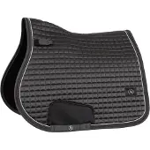 BR Equestrian Equipment Zadeldek Capri Veelzijdigheid Donkergrijs
