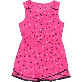 Sarcia.eu Roze jumpsuit met hartjes
