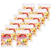 Damhert | Zonder Suikers | Fruitbonbons | 12 stuks | 12 x 100 g