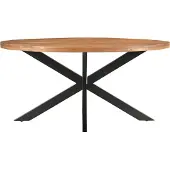 LivingFurn Rocky Oval 180 cm-13808