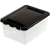 Smartstore - Deco 15 Opbergbox 14 liter voor Gereedschap - Polypropyleen - Zwart