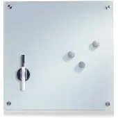 Zeller Mini whiteboard magnetisch 40 x 40 cm Zeller Present inclusief accessoires