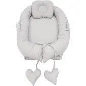 MorDesign Grey Babynest met Kussen D21