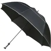 Falcone - XXL Storm Paraplu - Ø 150 cm - Groot - Windproof - Zwart
