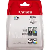 Canon Inktcartridge PG-560 / CL-561 Zwart + 3 kleuren Multipack