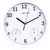Esperanza EHC016W Mechanical wall clock Round White