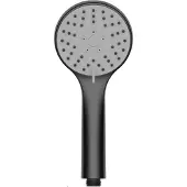 Regn Handdouche Rond 3 Standen ABS - Gunmetal Black PVD - ABS-kunststof - Kranen, Douchekranen, Handdouches - 8720297698859 - Kranen, Douchekranen, Handdouches