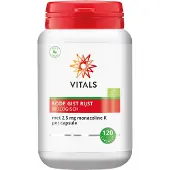 Vitals Rode gist rijst bio (120 capsules)