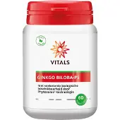Vitals Ginkgo biloba PS 480 mg (60 tabletten)