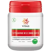Vitals Vitamine B12 2000 mcg (100 zuigtabletten)