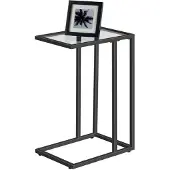 Ylumen Bijzettafel Judy H 62 cm zwart