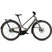 Orbea Diem 20 Elektrische Stadsfiets Shimano Nexus Inter-5 5S Riem 630 Wh 700 mm Ruimteschip Groen Grijs 2025