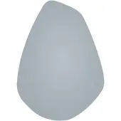 Present Time mirror organic round donker