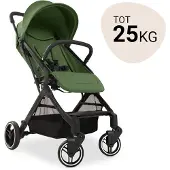 Hauck Travel N Care Plus, hemelbed, reiswagensysteem, uniseks, vaste wielen, opvouwbaar, groen