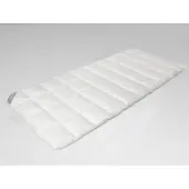 Yumeko Topdekmatras Ganzendons 160x200 Wit - Eco, Bio & Fairtrade