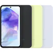 Samsung Galaxy A55 Siliconen Back Cover Zwart