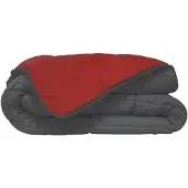 Big Buy Cooking Noordse vulling Poyet, motief: rood-grijs, 200 g/m², afmetingen: 140 x 200 cm