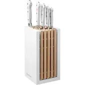Wüsthof - Classic White Messenset 6-delig met Broodmes Wit met blok