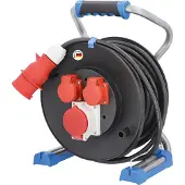 As Schwabe as-Schwabe CEE-kabelhaspel 25m, 5G1,5, 400V, 16A, verlengkabelhaspel, IP44