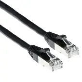 Intronics Fb6915, 15 meter, Cat6, RJ-45, RJ-45, zwart