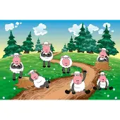 Dimex Fotobehang - Sheep 375x250cm - Vliesbehang