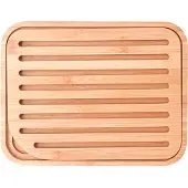Pebbly broodplank bamboe 36x26 cm