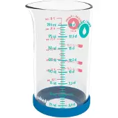 Pebbly Maatbeker PKM-0200B 200 ml, glas,