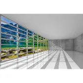 Dimex Fotobehang - Empty Interior 375x250cm - Vliesbehang