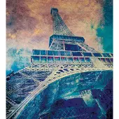 Dimex Fotobehang - Eiffel Tower Abstract I 225x250cm - Vliesbehang