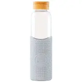 Neon Kactus - Waterfles 550 ml Forever Young - Borosilicaatglas - Grijs