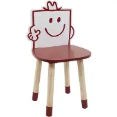 Madame Monsieur Kinderstoel Monsieur Costaud - rood
