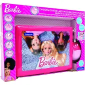 Lexibook Barbie tweetalige educatieve laptop - 124 activiteiten in het Engels / Duits