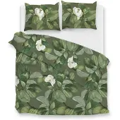 Zohome Zo Home Dekbedovertrek Katoen Satijn Kelly - green 240x200/220cm