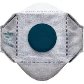 Portwest Eagle FFP2 Valved Carbon Fold Flat Respirator (10 Stuks)-1