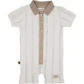 Frogs and Dogs - Onesie Piqué Stripes - - Maat 62 -