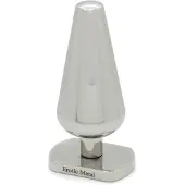 Erotic Metal RVS Metalen Buttplug stomp 38 mm