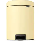 Brabantia Newicon Pedaalemmer 5 liter - Mellow Yellow