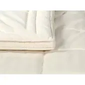 Yumeko Topdekmatras Natuurlatex 90x220 Wit - Eco, Bio & Fairtrade
