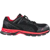 Puma Fuse Motion S1P Werkschoen Zwart/Rood