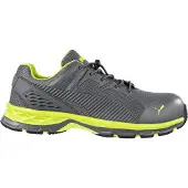 Puma Fuse Motion S1P Werkschoen Grijs/Groen