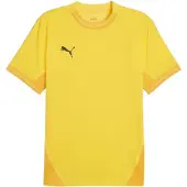Puma Functioneel shirt 'TeamFinal' geel / donkergeel / zwart