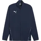 Puma Sportjas 'TeamGoal' donkerblauw / wit