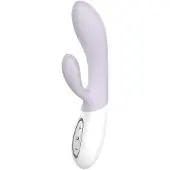 Zini Paarse Siliconen Dew Hydrangea rabbit vibrator van Zini